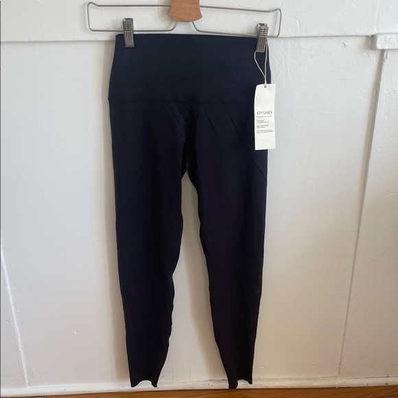 Oysho Pants - NEW Women's Black High-Waisted Leggings